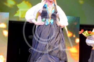 Lorena Aguilera se alza en Telde con el título de Belleza Gay Canarias 2018 (Foto Francisco Javier Santana)